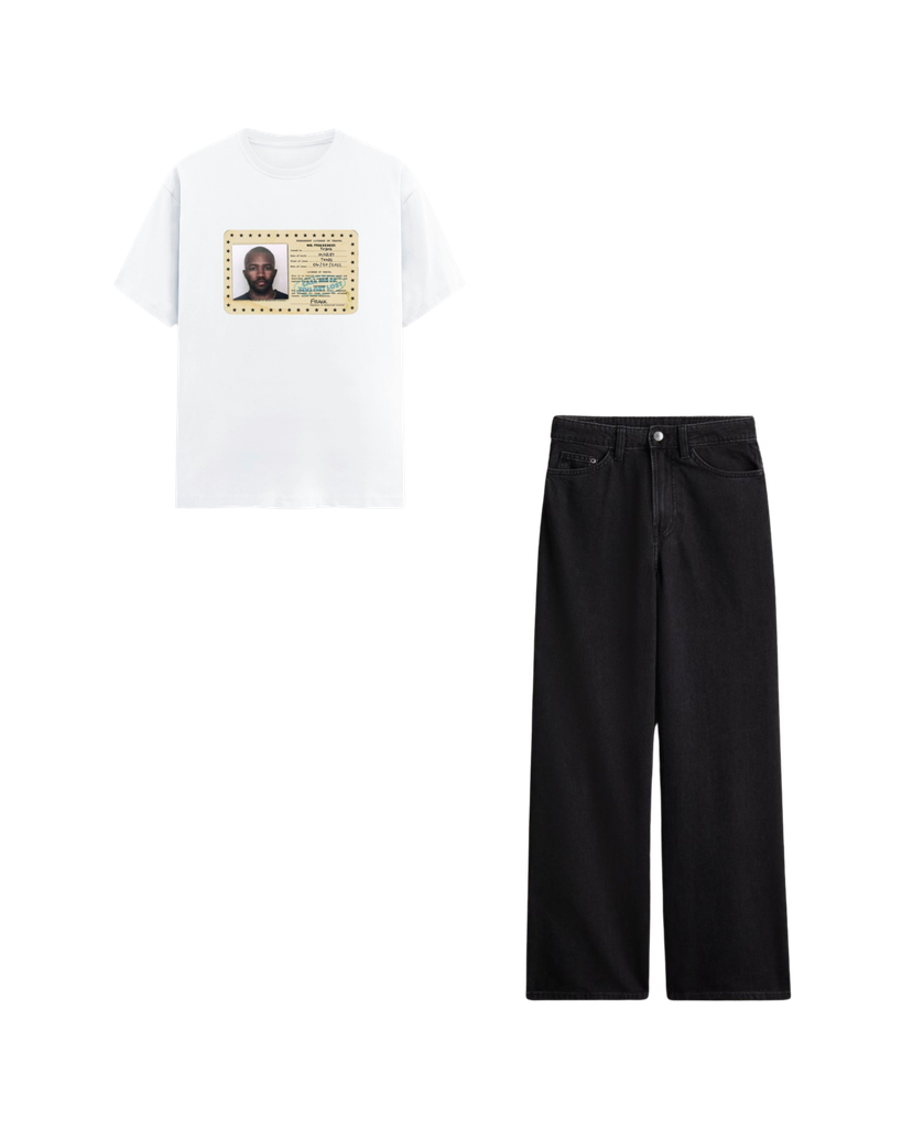 Frank T x black jeans